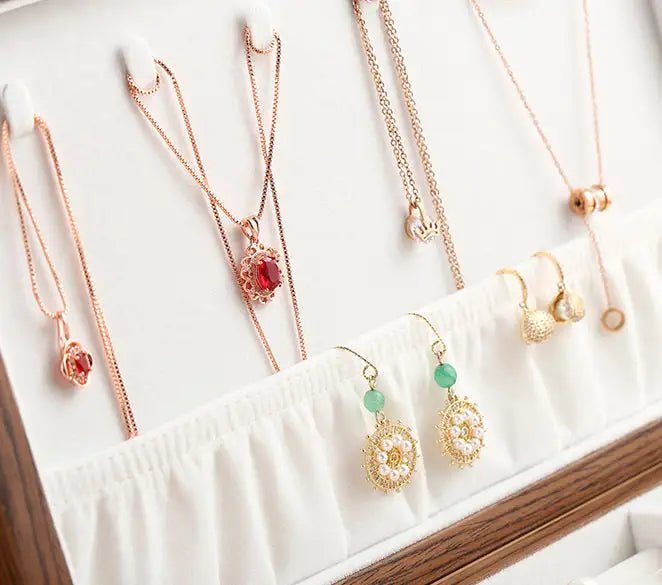 Wooden Jewelry Box/Jewelry Holder - Pop&