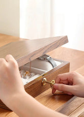 Wooden Jewelry Box/Jewelry Holder - Pop&