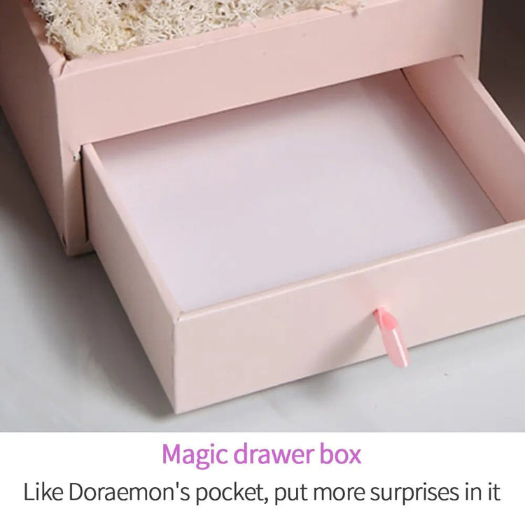 Artificial Flower Jewelry Box - Pop&