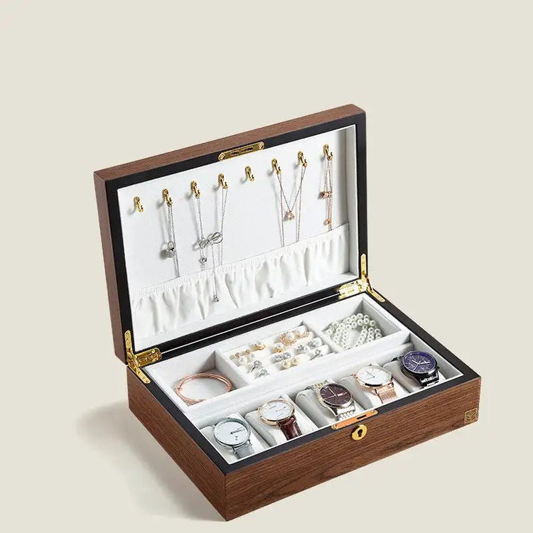 Wooden Jewelry Box/Jewelry Holder - Pop&