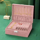 Velvet Jewelry Organizer Box - Pop&