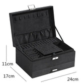Velvet Jewelry Organizer Box - Pop&