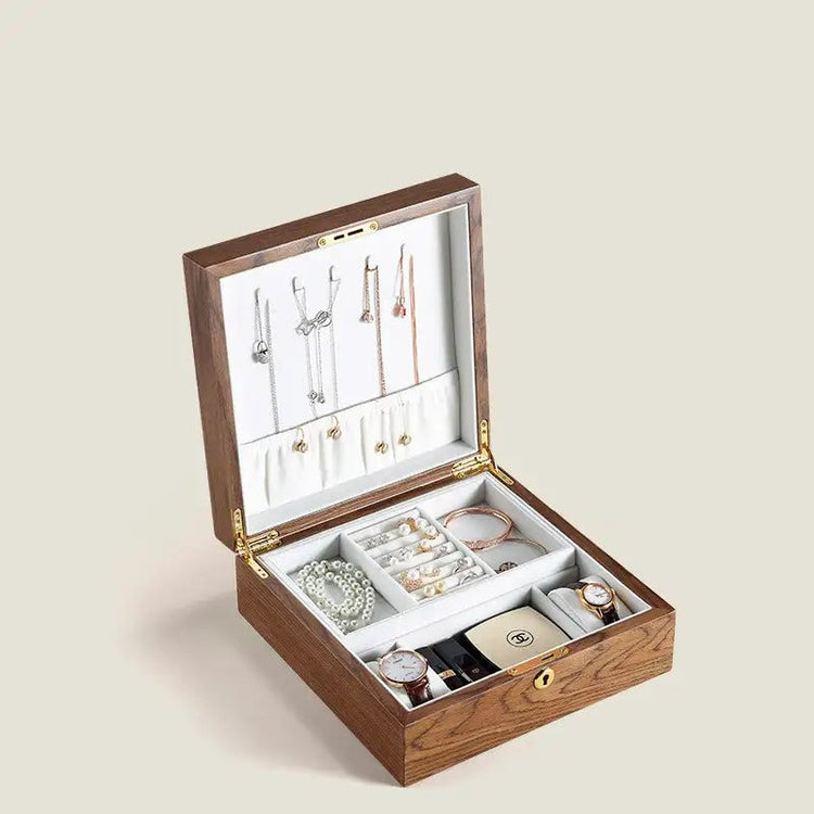 Wooden Jewelry Box/Jewelry Holder - Pop&