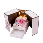 Artificial Flower Jewelry Box - Pop&