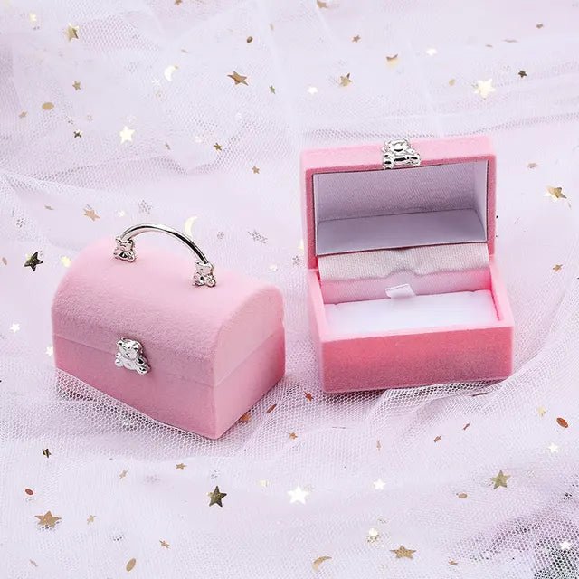 One Piece Velvet Jewelry Box - Pop&