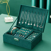 Velvet Jewelry Organizer Box - Pop&
