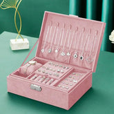 Velvet Jewelry Organizer Box - Pop&