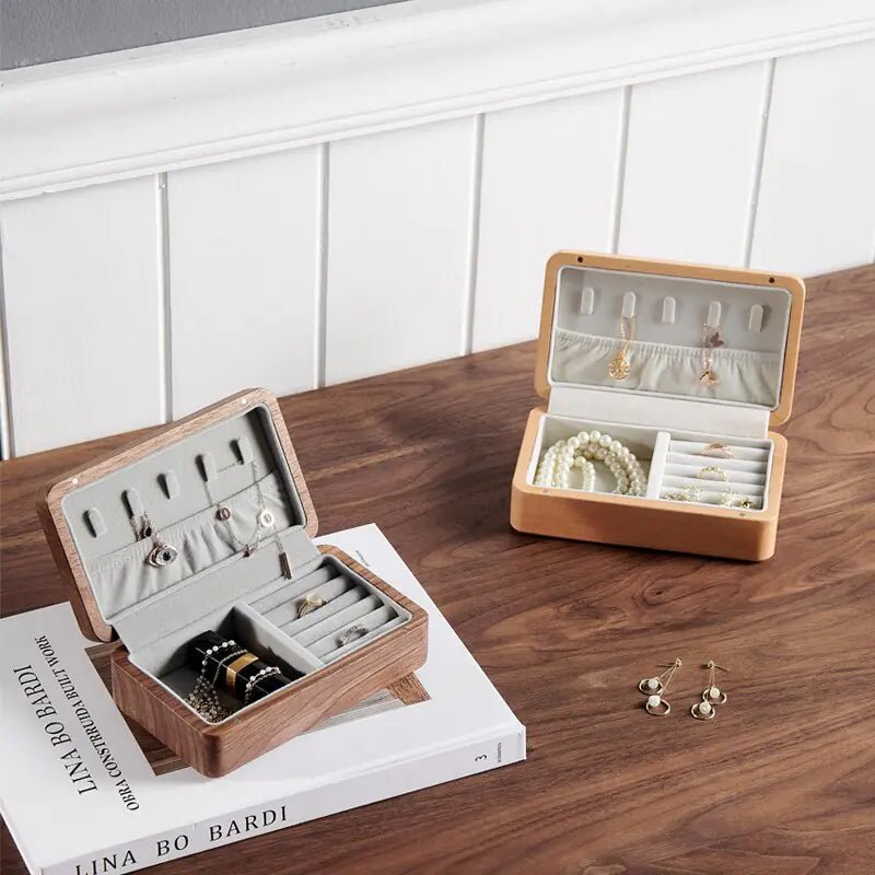 Luxury Wood Jewelry Box - Pop&