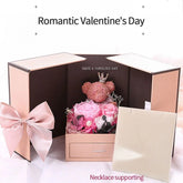 Artificial Flower Jewelry Box - Pop&