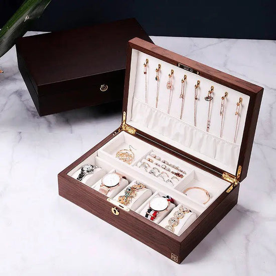 Wooden Jewelry Box/Jewelry Holder - Pop&