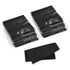 SEVENWELL 100pcs Jewelry Cleaning Cloth – Black Polishing Cloth for Sterling Silver, Gold, Platinum (8x8cm) - Pop&